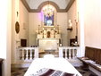La Capelle - the private chapel at Villa Barca - massage service available