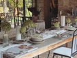 Rustic dining room at La Saracina, Tuscany - Secretplaces