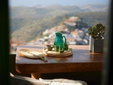 Cycladic Villa Eroza is a three storey house with incredible views over Ioulida