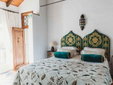Casa Carmen bedroom at Molino del Carmen, Gaucin for Secretplaces