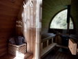 Wood fired Garden Sauna, Casa La Roza, Picos de Europa, Secret Places