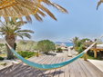 Garden Deck with Hammock and Sea View – Baba Houlakia – Mykonos, Cyclades – Secretplaces