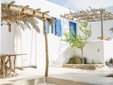 Duplex Courtyard with Rope Swing and Stone Terrace – Baba Houlakia – Mykonos, Cyclades – Secretplaces