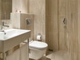 Standard double Bathroom, Hotel Ibrahim Pasha, Istanbul, Turkey